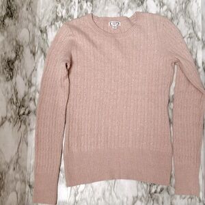 Aphorism Womens Sz L Angora Lamb Blend Pink Sweater Balletcore Pink Princess